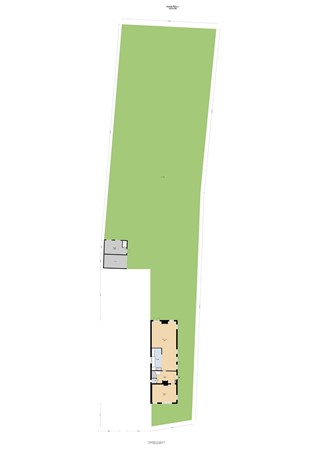 Floorplan - Raadsteeg 4, 4156 AN Rumpt